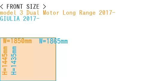 #model 3 Dual Motor Long Range 2017- + GIULIA 2017-